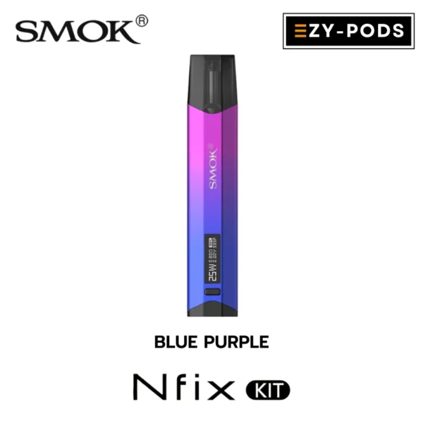 Smok Nfix Pod สี Blue Purple พอตบุหรี่ไฟฟ้า