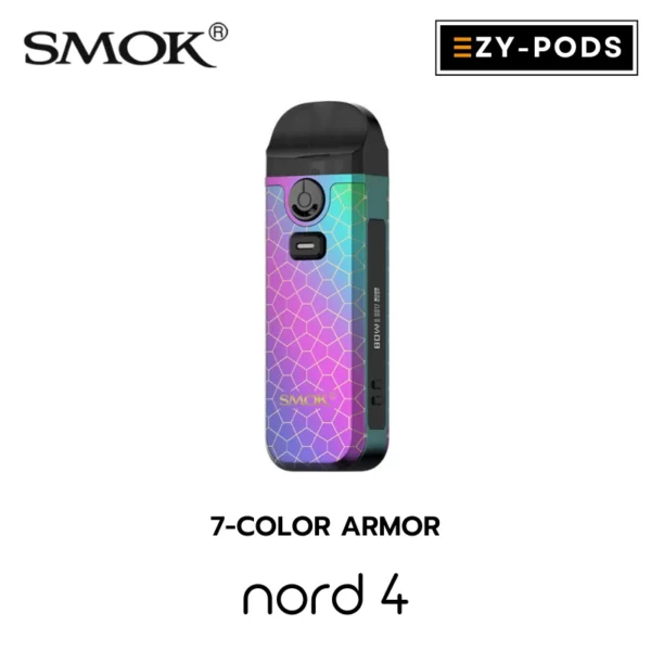 Smok Nord 4 สี 7-Color Armor พอตบุหรี่ไฟฟ้า