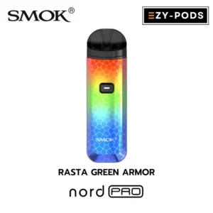 Smok Nord Pro สี Rasta Green Armor พอตบุหรี่ไฟฟ้า