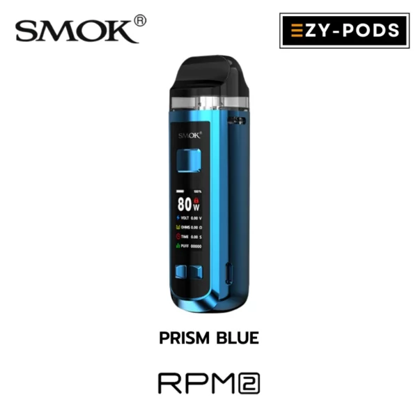 Smok RPM 2 สี Prism Blue พอตบุหรี่ไฟฟ้า