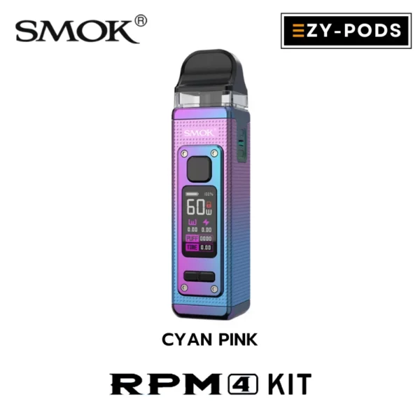 Smok RPM 4 สี Cyan Pink พอตบุหรี่ไฟฟ้า