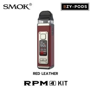 Smok RPM 4 สี Red Leather พอตบุหรี่ไฟฟ้า