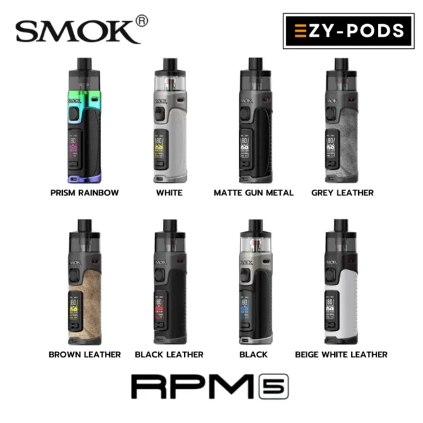 Smok RPM 5 รวม พอตบุหรี่ไฟฟ้า