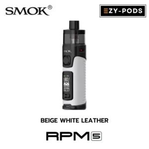 Smok RPM 5 สี Beige White Leather พอตบุหรี่ไฟฟ้า