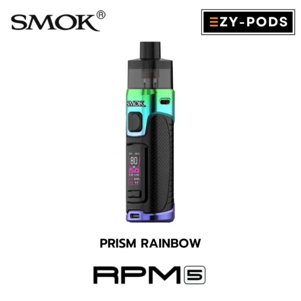 Smok RPM 5 สี Prism Rainbow พอตบุหรี่ไฟฟ้า