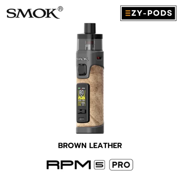 Smok RPM 5 Pro สี Brown Leather พอตบุหรี่ไฟฟ้า