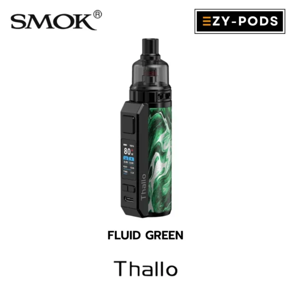 Smok Thallo Kit สี Fluid Green พอตบุหรี่ไฟฟ้า