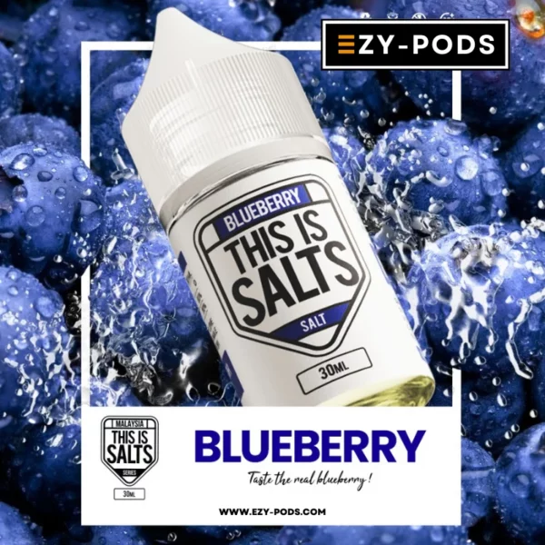 น้ำยาซอลนิค This is Salt กลิ่น Blueberry