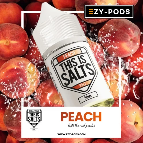 น้ำยาซอลนิค This is Salt กลิ่น Peach