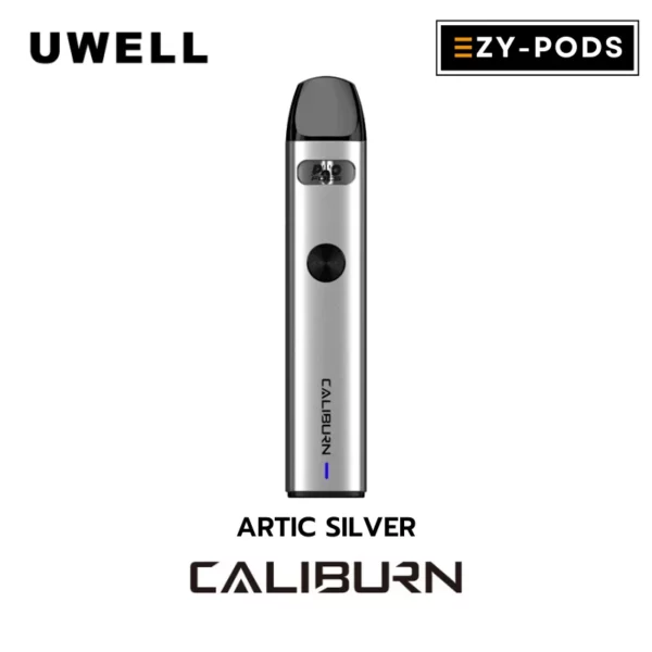 Uwell Caliburn A2 สี Artic Silver พอตบุหรี่ไฟฟ้า