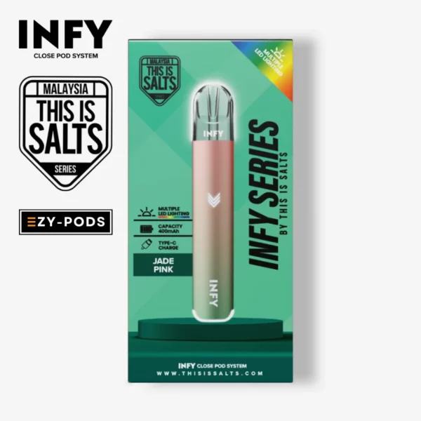 พอตเปลี่ยนหัว Infy by This is Salt สี Jade Pink