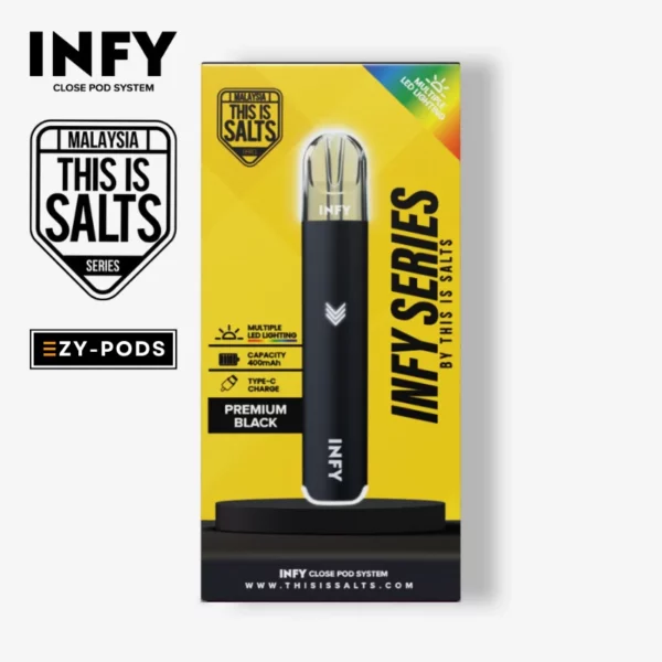พอตเปลี่ยนหัว Infy by This is Salt สี Premium Black