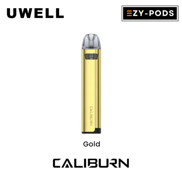 Uwell Caliburn A2S สี Gold พอตบุหรี่ไฟฟ้า