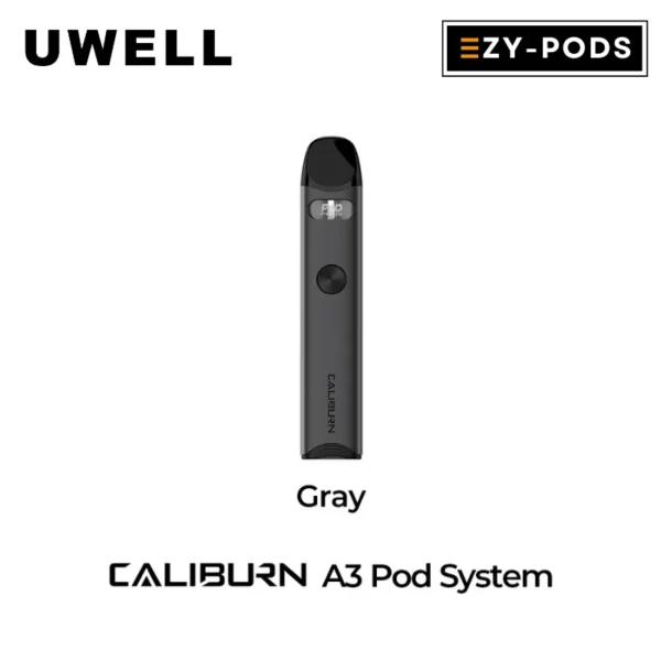 Uwell Caliburn A3 สี Gray พอตบุหรี่ไฟฟ้า