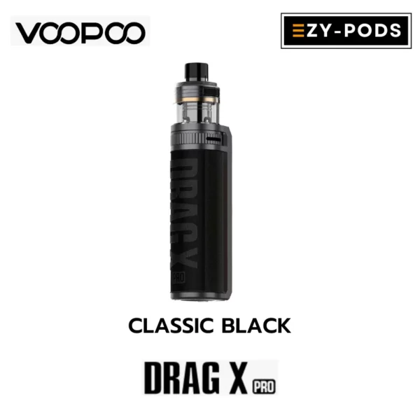 Voopoo Drag X Pro สี Classic Black พอตบุหรี่ไฟฟ้า