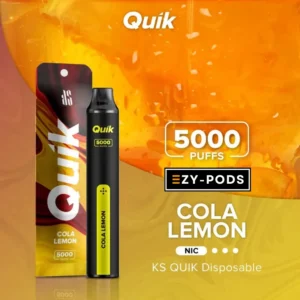 KS Quik 5000 คำ กลิ่น Cola Lemon พอตใช้แล้วทิ้ง