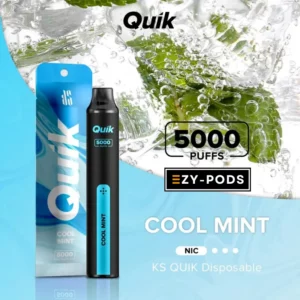 KS Quik 5000 คำ กลิ่น Cool Mint พอตใช้แล้วทิ้ง