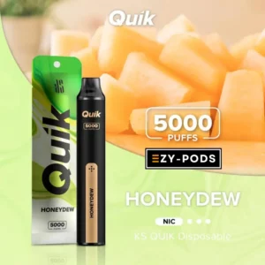 KS Quik 5000 คำ กลิ่น Honeydew พอตใช้แล้วทิ้ง
