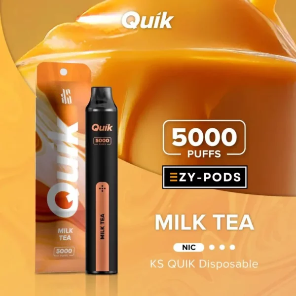 KS Quik 5000 คำ กลิ่น Milk Tea พอตใช้แล้วทิ้ง