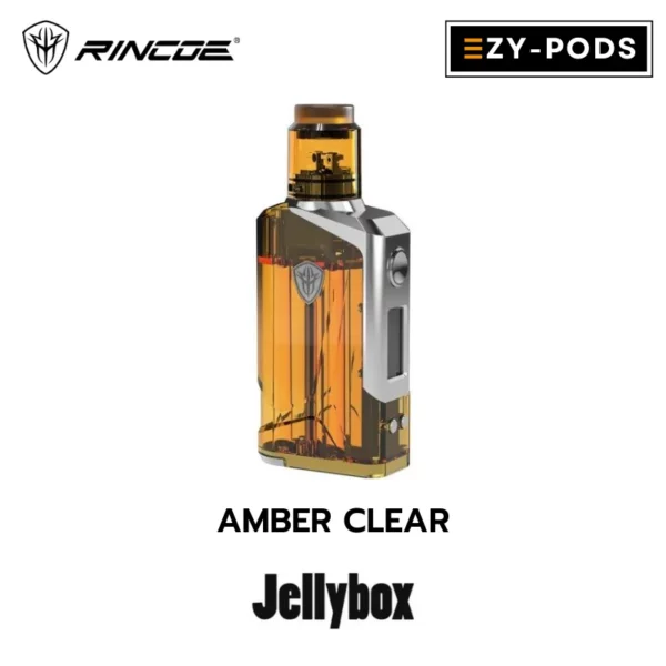 Rincoe Jellybox 228W สี Amber Clear พอตบุหรี่ไฟฟ้า