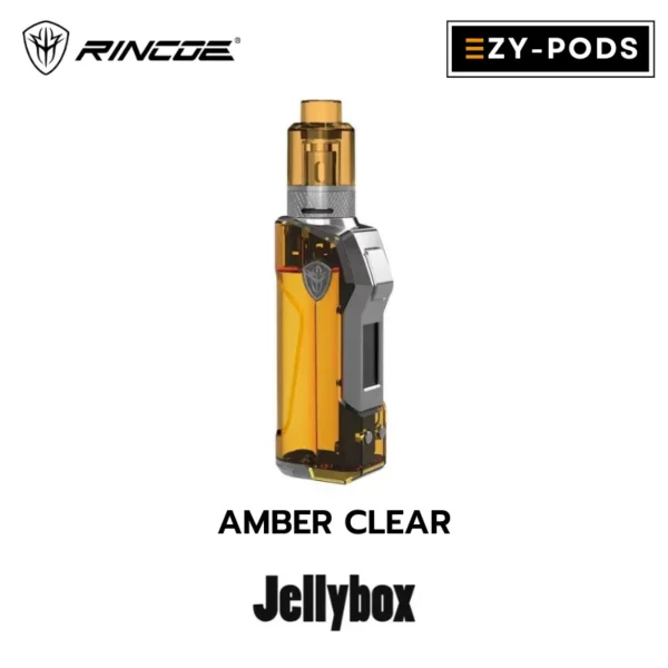 Rincoe Jellybox Mini สี Amber Clear พอตบุหรี่ไฟฟ้า