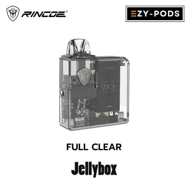 Rincoe Jellybox Nano สี Full Clear พอตบุหรี่ไฟฟ้า