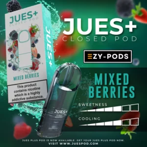 หัวพอต Jues Plus กลิ่น Mixed Berries