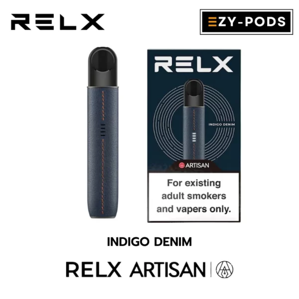 Relx Artisan สี Indigo Denim พอตเปลี่ยนหัว