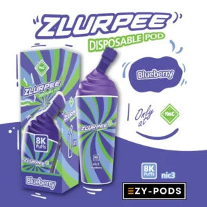 VMC Zlurpee 8000 คำ กลิ่น Blueberry