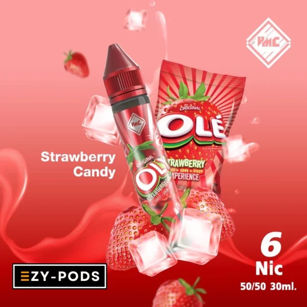 น้ำยาฟรีเบส VMC กลิ่น Ole Strawberry Candy