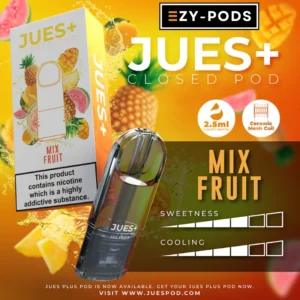 หัวพอต Jues Plus กลิ่น Mix Fruit