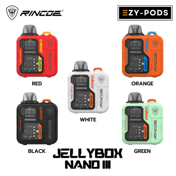 Rincoe Jellybox Nano 3 พอตบุหรี่ไฟฟ้า