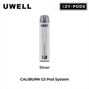UWELL Caliburn G3 Silver พอตบุหรี่ไฟฟ้า
