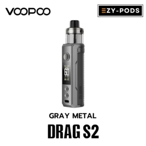 VOOPOO DRAG S2 Gray Metal พอตบุหรี่ไฟฟ้า