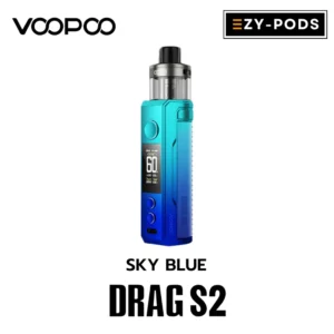 VOOPOO DRAG S2 Sky Blue พอตบุหรี่ไฟฟ้า